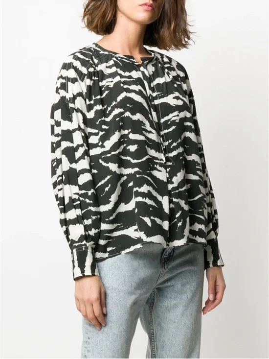 Isabel Marant Amba Silk Top - Picture 3 of 7